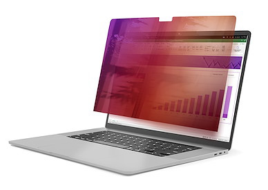 覗き見防止プライバシーフィルター/ゴールド仕上げ/14インチMacBookPro2021/2023対応/351x228mm/視野角60度/両面使用/ブルーライトカット