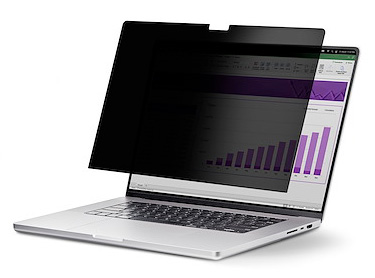 覗き見防止プライバシーフィルター/14インチMacBookPro2021/2023対応/308x202mm/視野角60度/光沢&非光沢両面使用/ブルーライトカット
