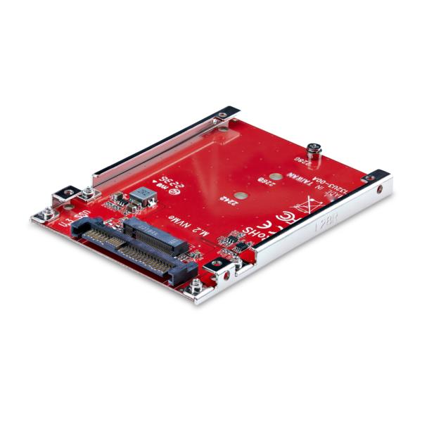 M.2-U.3変換アダプター/M.2NVMeSSD対応/PCIeM.2ドライブ-2.5インチU.3(SFF-TA-1001)ホストコンバーター/2.5インチSSDフォームファクタ変換カード