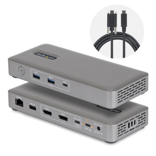 USB4ドッキングステーション／2画面／4K144Hz DP／100W PD／USBハブ／2.5G LAN