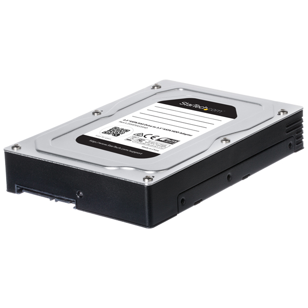3.5インチベイ内蔵HDDケース2.5インチハードディスク対応着脱マウンタSATA/SAS互換SSD/HDDに対応2.5インチドライブを3.5インチに変換