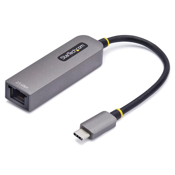 USB有線LANアダプター/USB-C/2.5G/100W PD/Thunderbolt互換/Windows&Mac