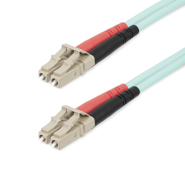 光ファイバーケーブル/OM4マルチモード/20m/LC-LC/50/125/2芯/100G/ネットワーク パッチコード