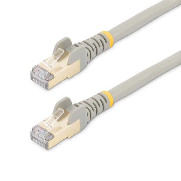 カテゴリー6ALANケーブル/3m/グレー/Cat6aSTPケーブル/ツメ折れ防止RJ45コネクタ