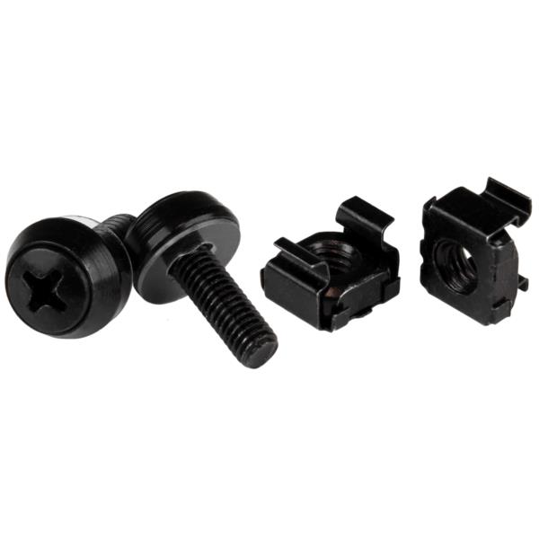 M5ネジ(12mm)&ケージナット(100セット)ブラック