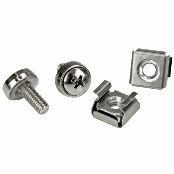 M5ネジ(12mm)&M5ケージナット20セットサーバーラック/キャビネットへの取付け専用ケージナット&ネジセット