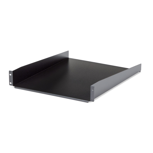 サーバーラック棚板/2U/19インチラック対応/放熱スリット付き/奥行55.9cm/耐荷重23kg/ラックアクセサリー