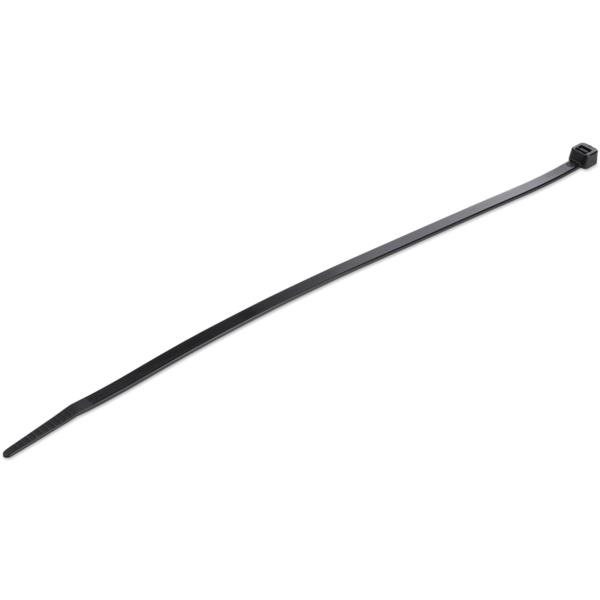 結束バンド/ナイロンケーブルタイ/100本入りパック/ブラック/長さ25cm/幅4mm/ケーブル束の直径68mm/引張強度22kg/UL94V-2規格認定品