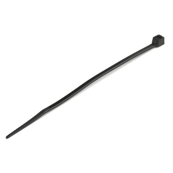 結束バンド/ナイロンケーブルタイ/100本入りパック/ブラック/長さ10cm/幅2mm/ケーブル束の直径22mm/引張強度8kg/UL94V-2規格認定品