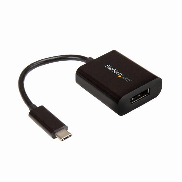 USB-C-DisplayPort変換アダプタ4K/60HzUSBType-C(オス)-DP/ディスプレイポート(メス)