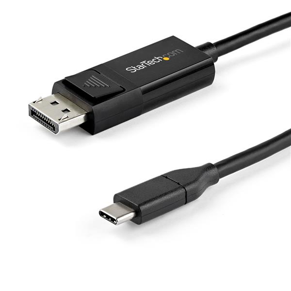 USBType-C-DisplayPort1.4変換ケーブル2m双方向対応8K/30HzHBR3Thunderbolt3互換アダプタ