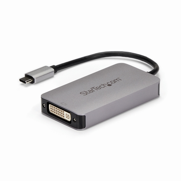 USB-C-DVIディスプレイ変換アダプタデュアルリンク/Dual-Link対応アクティブ変換2560x1600バスパワー対応