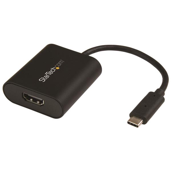 USB-C-HDMI変換アダプタプレゼンテーション・モード切替スイッチ4K/60Hz対応USB3.1Type-C(オス)-HDMI(メス)