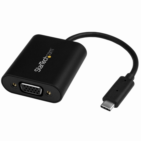 USB-C-VGA変換アダプタプレゼンテーション・モード切替スイッチ最高解像度2048x1280(1920x1200にも対応)USBType-C(オス)-アナログRGB/D-Sub15ピン(メス)