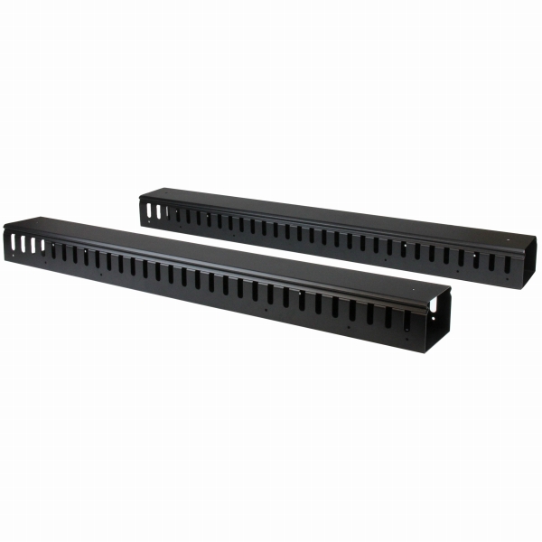 サーバーラック/キャビネット用縦型ケーブルダクト 1.8m ダクト型ケーブルマネージャー