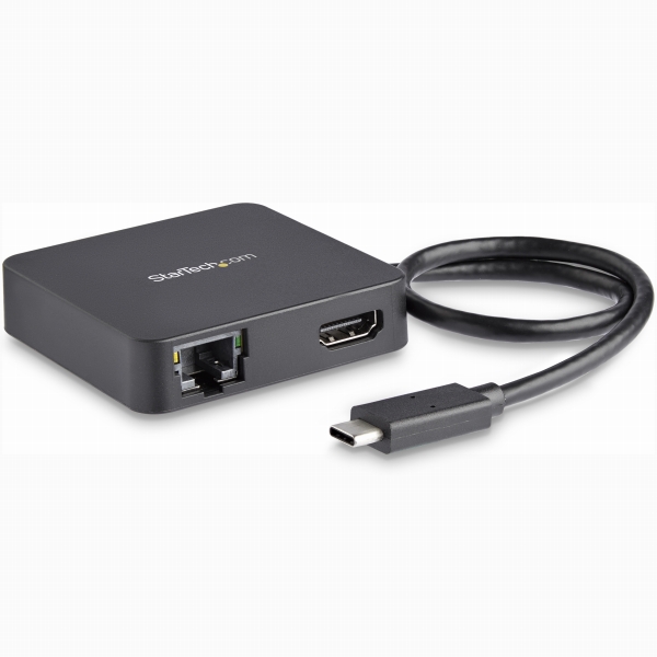 USBType-C接続マルチアダプタ1x4KHDMI1xギガビット有線LAN1xUSB-C1xUSB-A