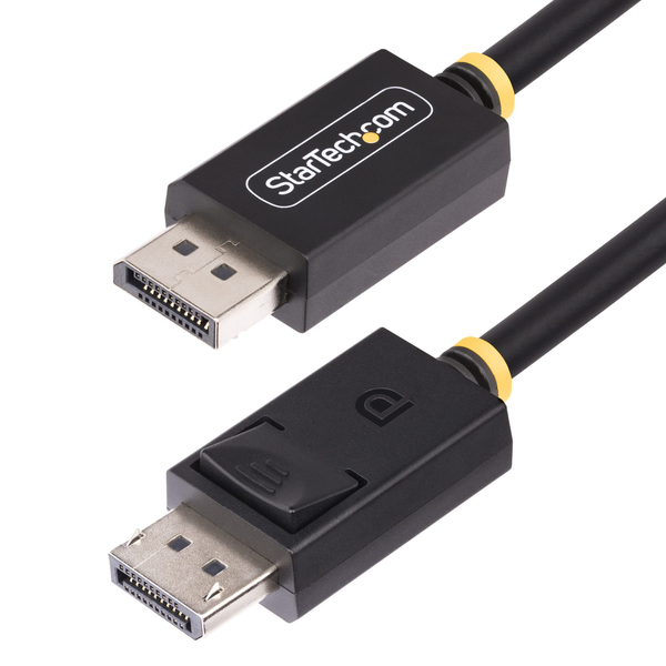 DisplayPort 2.1ケーブル/2m/8K60Hz/40Gbps/VESA/オス-オス/モニターケーブル