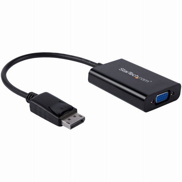 DisplayPort-VGA変換アダプタディスプレイポート/DP(オス)-VGA/D-Sub15(メス)コンバータオーディオ対応1920x1200