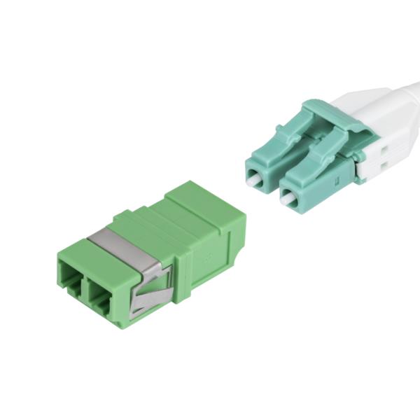 光ケーブル中継コネクター/10個セット/LC-LC/OS2シングルモード/LC-APCデュプレックス/光配線用カプラー