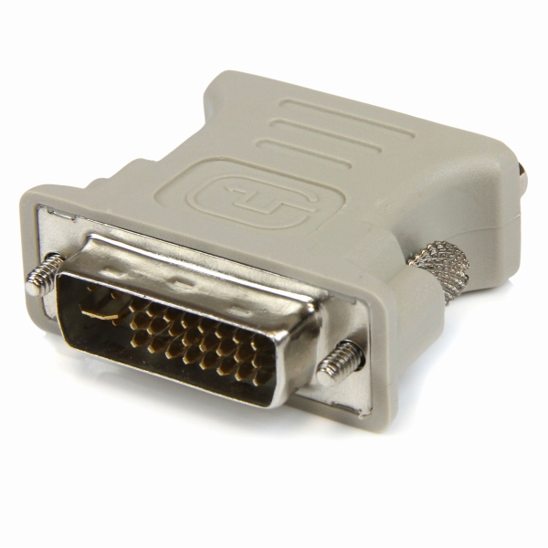DVI-VGA変換アダプタDVI-I(29ピン)オス-VGA/RGB(15ピン)メスディスプレイ変換アダプタDVI-アナログ(D-Sub)アダプタ