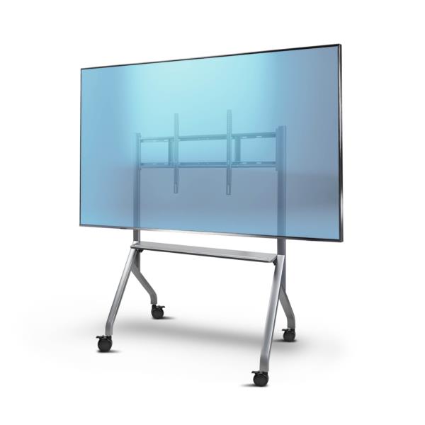 テレビスタンド/移動式/イーゼル型/最大100インチ/耐荷重100kg/高さ調整可能/業務用大型テレビ台