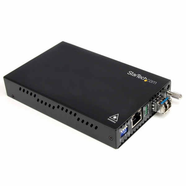ギガビットイーサネット1000Mbps対応光メディアコンバーター マルチモード用 LCコネクタ 550m Jumbo Frame対応 1000Base-T-1000Base-LX/SX変換