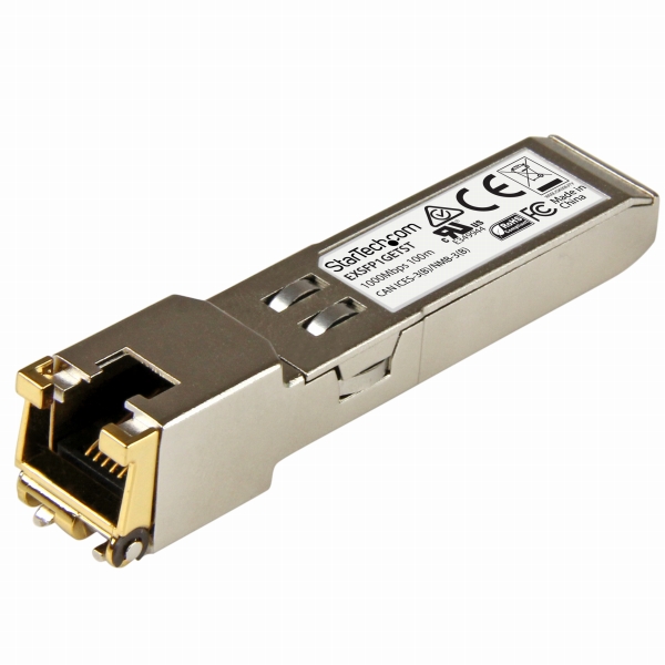 SFPモジュールJuniper製EX-SFP-1GE-T互換1000BASE-T準拠RJ45銅線トランシーバ