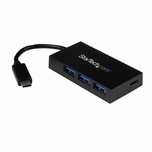 USB-C接続4ポートUSB3.0ハブUSBA3ポート/USB-C1ポート搭載HUBUSB3.1Gen1対応Type-Cコネクタ使用5Gbps