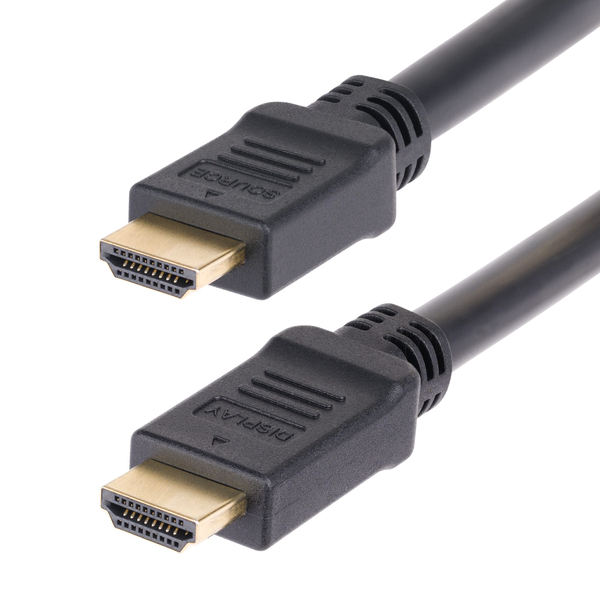 HDMI 2.0ケーブル/アクティブ/15m/4K60Hz/CMP 難燃グレード/ブラック/壁内配線用 モニター コード