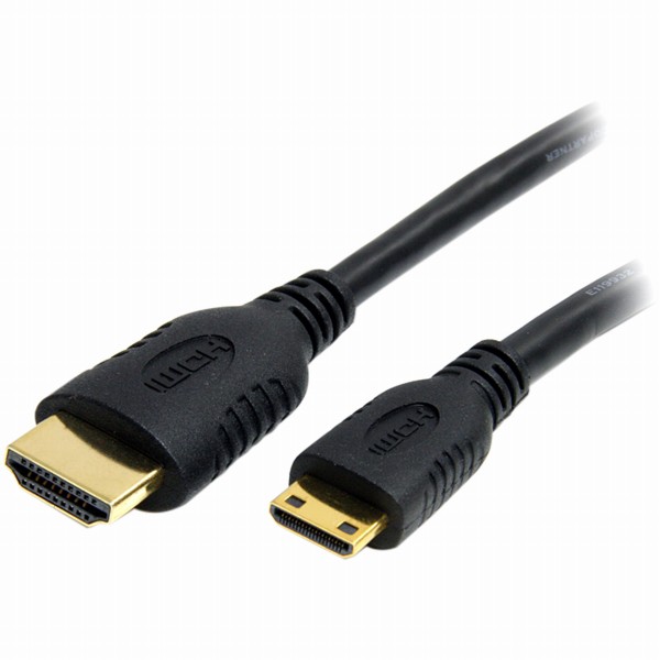 イーサネット対応ハイスピードHDMIケーブル2mHDMI(タイプA)-MiniHDMI(タイプC)オス/オス