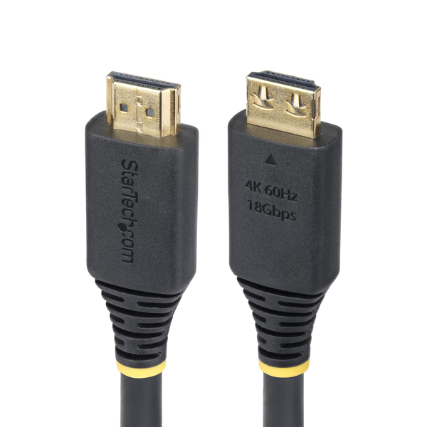 HDMI 2.0ケーブル/グリップコネクター/4.5m/4K60Hz/ハイスピード/HDR10 ARC UHD テレビ用