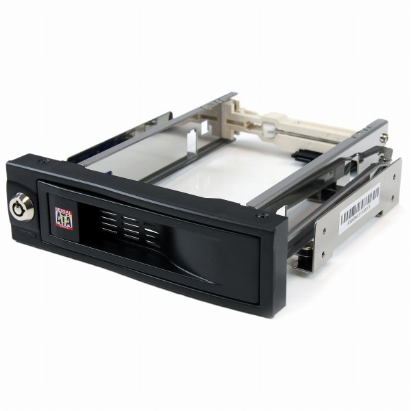 5.25インチベイ内蔵型ハードディスク用リムーバルケース(トレイ/ケース不要)3.5インチSATAHDD専用モバイルラックホットスワップ/プラグ&プレイ対応