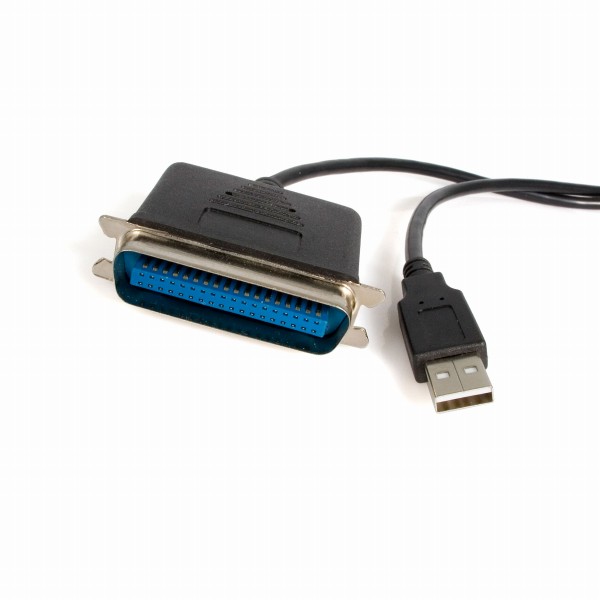3mUSB-パラレルプリンタコンバータケーブルUSBA(4ピン)-セントロニクス/アンフェノール36ピン(IEEE1284準拠)変換ケーブルオス/オス