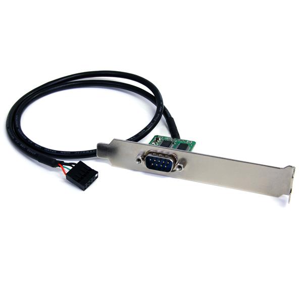 60cmM/B内部USBピンヘッダーRS232Cシリアル変換アダプタ(スロットカバー付)マザーボード内蔵USB2.0ピンヘッダ(10ピン)メス-DB-9(9ピン)オス