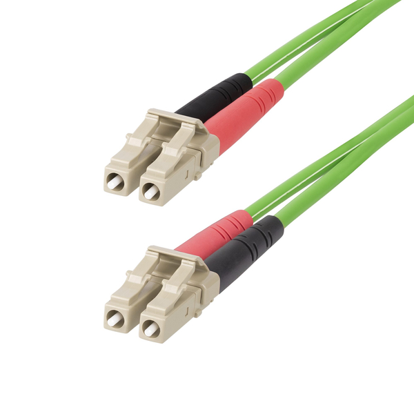 光ファイバーケーブル/OM5マルチモード/2m/LC-LC/50/125/2芯/100G/ネットワーク パッチコード