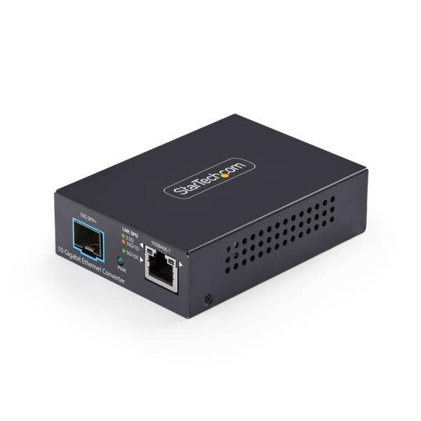 光メディアコンバーター/RJ45 - 10GBASE-X SFP+変換/100M 1G 10G/シングル マルチモード