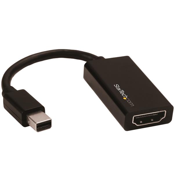 MiniDisplayPort-HDMI変換アダプタ4K/60Hz対応ミニディスプレイポート(オス)-HDMI(メス)
