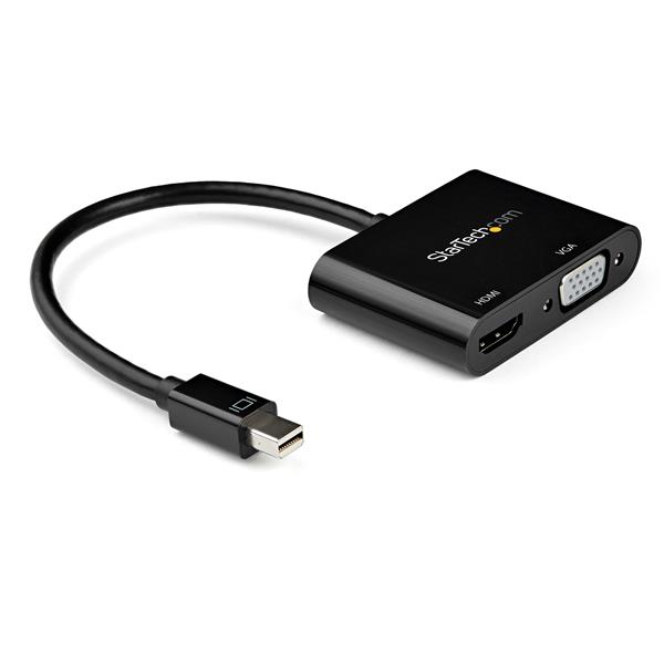 MiniDisplayPort-HDMIVGA変換アダプタ4K/60HzThunderbolt2/サンダーボルト2からVGA/HDMIに変換