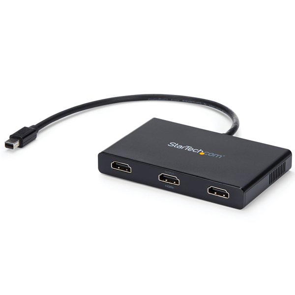 3ポートMSTハブMiniDisplayPort-3xHDMIマルチモニタースプリッタミニディスプレイポート(オス)-3xHDMI(メス)4K対応Windowsのみ対応