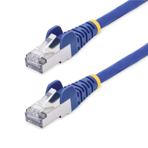 CAT8 LANケーブル/50cm/ブルー/25G/40G/PoE++/低煙ゼロハロゲン/カテゴリ8 イーサネットケーブル