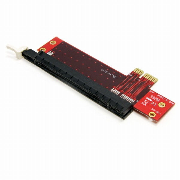 PCIExpressx1-x16変換カードロープロファイル用スロット拡張アダプタ(PCIex1からx16へ)