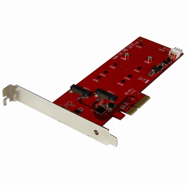 2xM.2SATASSDコントローラカードPCIExpressインターフェース接続対応PCIe接続M.2SATA3.0コントローラNGFFカードアダプタ
