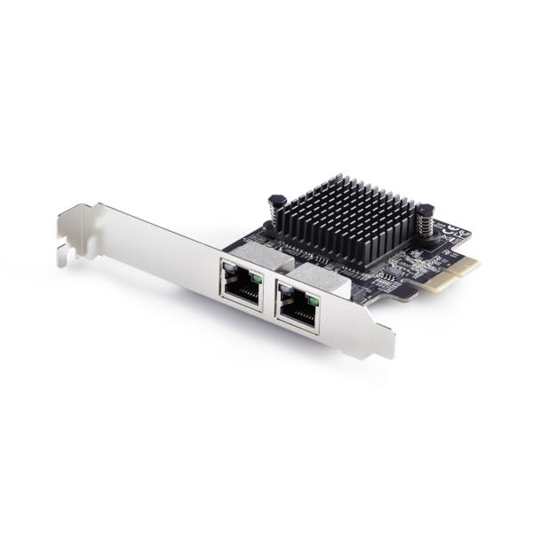 ネットワークアダプターカード/2ポート 5Gbps/PCIe 2.0 x1/マルチギガビット/PCIe LANカード