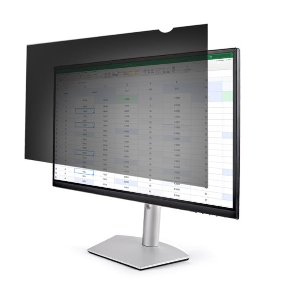 のぞき見防止プライバシーフィルター/着脱式/汎用20インチPCモニター用/16：9アスペクト比対応/光沢&つや消し加工面