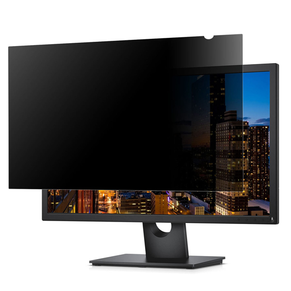 覗き見防止プライバシーフィルター汎用21.5インチモニター用光沢&つや消し加工面16：9アスペクト比左右30度の視野角