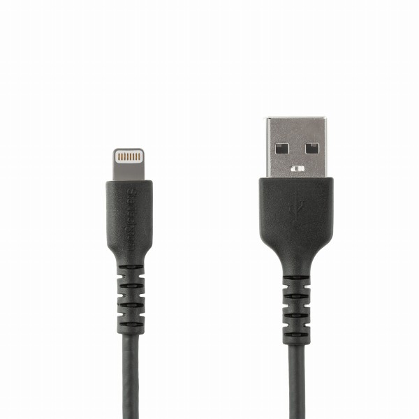 ライトニングケーブル1mブラックAppleMFi認証iPhone充電ケーブル高耐久性Lightning-USBケーブル