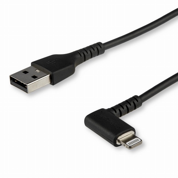 L型ライトニングケーブル2mAppleMFi認証iPhone充電ケーブル高耐久性Lightning-USBL字ケーブル