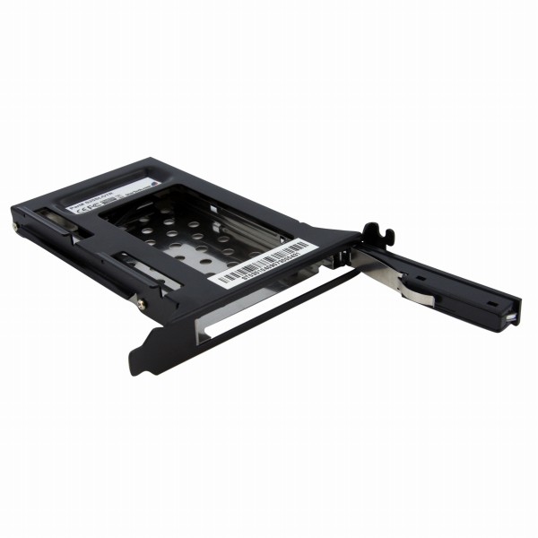 PCI拡張スロット設置型2.5インチSATAHDD/SSDリムーバブルラックドライブ収納用トレイ不要SATArev.1/2/3に対応