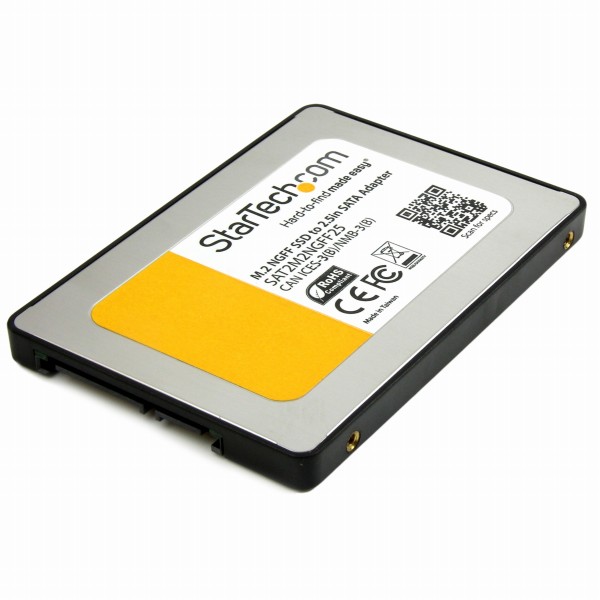 M.2SSD-2.5インチSATA3.0変換アダプタアルミ保護ケース付属9.5mm高さ対応NGFFソリッドステートドライブ変換アダプタ