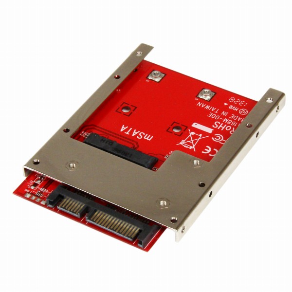 mSATASSD-2.5インチSATA変換アダプタオープンフレーム筐体(高さ7mm)